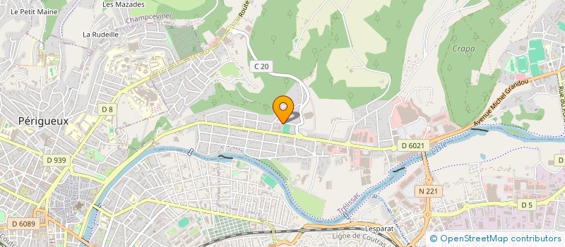 localisation de l'entreprise MONSIEUR ARMAND GAUCHARD  TRELISSAC