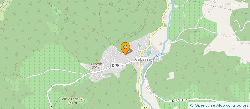 localisation de l'entreprise MONSIEUR ARMAND GHIO à CABASSE