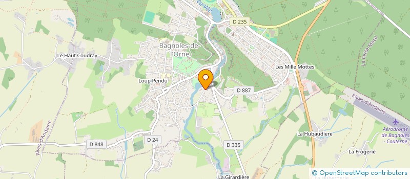 localisation de l'entreprise MONSIEUR ARMAND GILLES à BAGNOLES DE L'ORNE NORMANDIE
