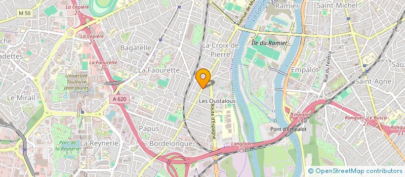 localisation de l'entreprise MONSIEUR ARMAND GINABAT à TOULOUSE