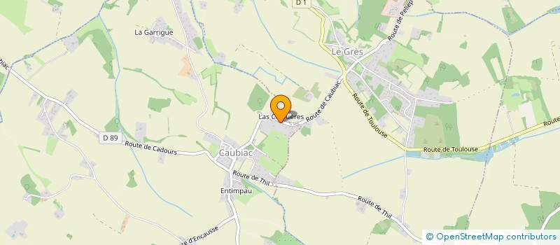 localisation de l'entreprise MONSIEUR ARMAND GIRY  PELLEPORT