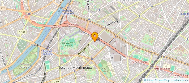 localisation de l'entreprise MONSIEUR ARMAND GONTHIER à ISSY-LES-MOULINEAUX