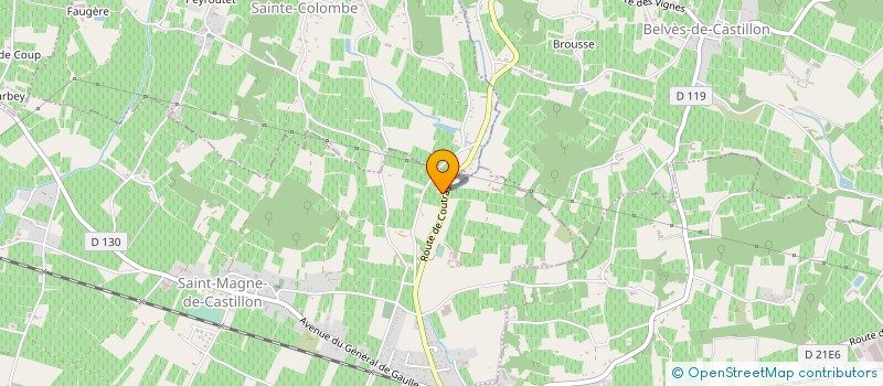 localisation de l'entreprise MONSIEUR ARMAND GORRY à SAINT-MAGNE-DE-CASTILLON