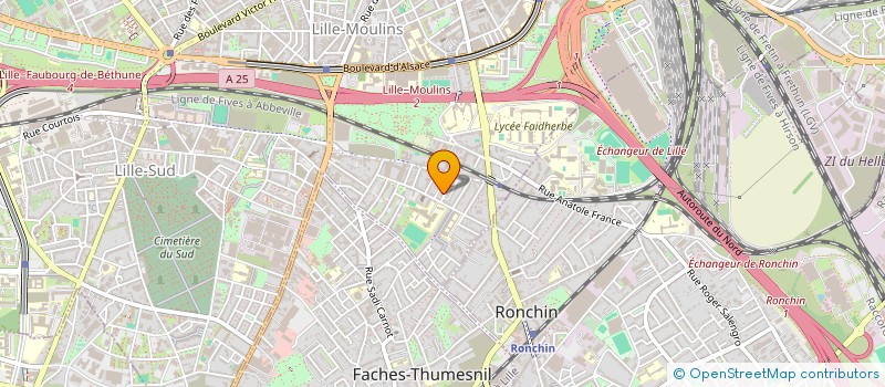 localisation de l'entreprise MONSIEUR ARMAND GOSSART à LILLE