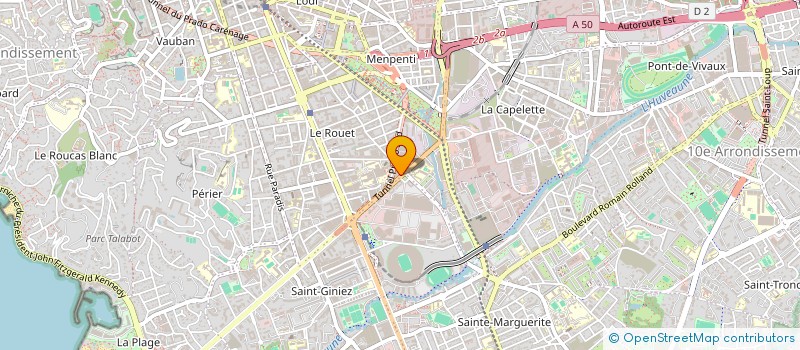 localisation de l'entreprise MONSIEUR ARMAND GRAS à MARSEILLE