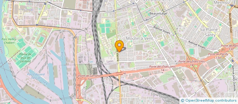 localisation de l'entreprise MONSIEUR ARMAND GUILLOT  VENISSIEUX