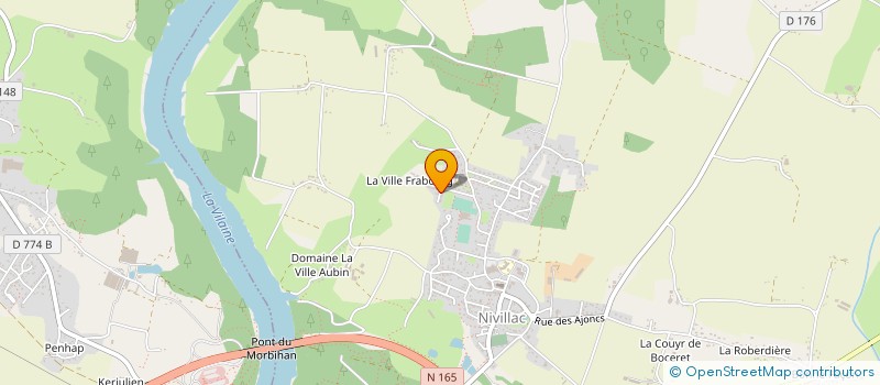 localisation de l'entreprise MONSIEUR ARMAND HAMM  NIVILLAC