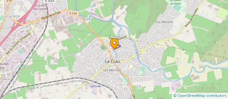 localisation de l'entreprise MONSIEUR ARMAND IBANEZ à LA CRAU