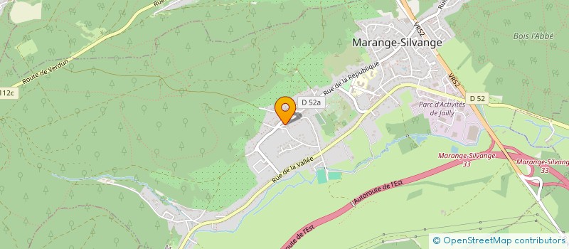 localisation de l'entreprise MONSIEUR ARMAND KLEIN  MARANGE-SILVANGE