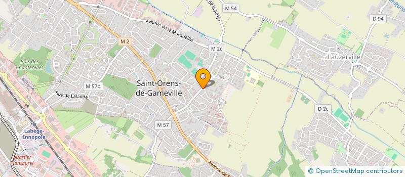 localisation de l'entreprise MONSIEUR ARMAND KOULEON à SAINT-ORENS-DE-GAMEVILLE