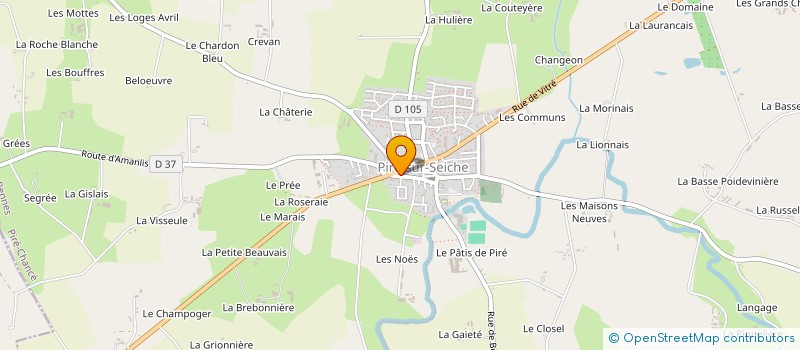 localisation de l'entreprise MONSIEUR ARMAND LANGLOIS à PIRE-CHANCE