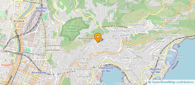 localisation de l'entreprise MONSIEUR ARMAND LAURENT à VILLEFRANCHE-SUR-MER