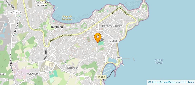 localisation de l'entreprise MONSIEUR ARMAND LE COULS  PERROS-GUIREC