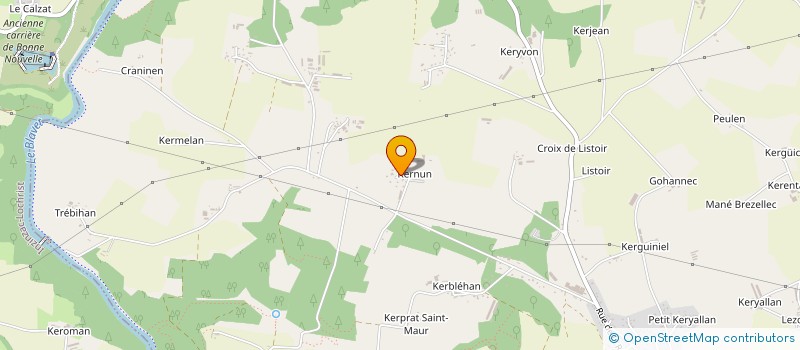 localisation de l'entreprise MONSIEUR ARMAND LE MANCQ  LANGUIDIC