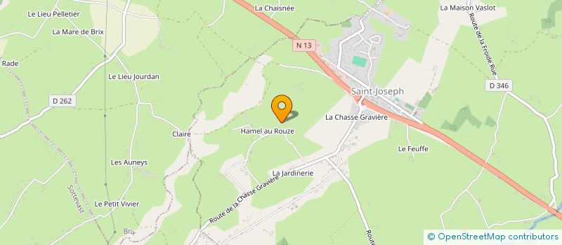 localisation de l'entreprise MONSIEUR ARMAND LEFLAMAND à SAINT-JOSEPH