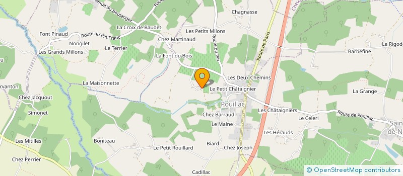 localisation de l'entreprise MONSIEUR ARMAND LEGER  POUILLAC