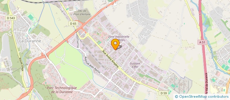 localisation de l'entreprise MONSIEUR ARMAND LEROY  AIX-EN-PROVENCE