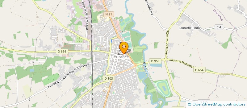 localisation de l'entreprise MONSIEUR ARMAND LEVY  TOURNEFEUILLE