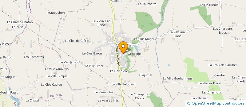 localisation de l'entreprise MONSIEUR ARMAND LEZOUR  LA MALHOURE