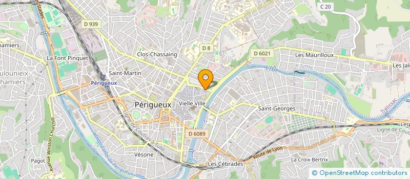 localisation de l'entreprise MONSIEUR ARMAND LIGER  PERIGUEUX