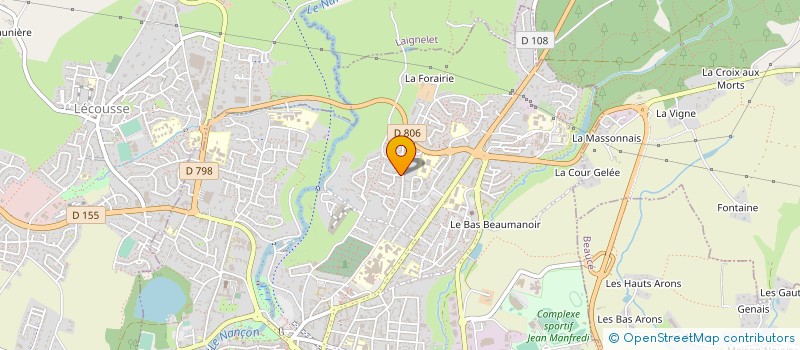 localisation de l'entreprise MONSIEUR ARMAND MACHEREY à FOUGERES