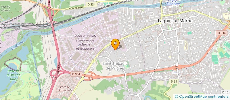 localisation de l'entreprise MONSIEUR ARMAND MAGELLAN  SAINT-THIBAULT-DES-VIGNES