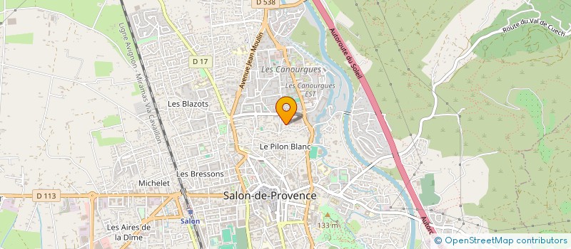 localisation de l'entreprise MONSIEUR ARMAND MARCHADIER à SALON-DE-PROVENCE