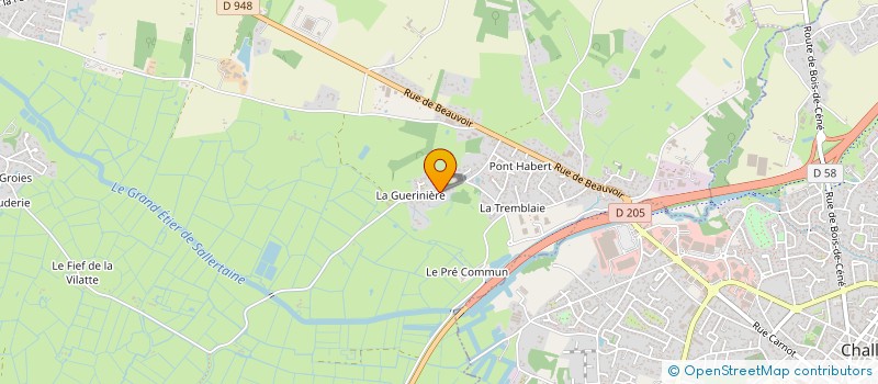 localisation de l'entreprise MONSIEUR ARMAND MARCHAND à SALLERTAINE