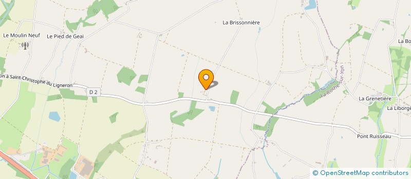 localisation de l'entreprise MONSIEUR ARMAND MARECHAL  SAINT-CHRISTOPHE-DU-LIGNERON