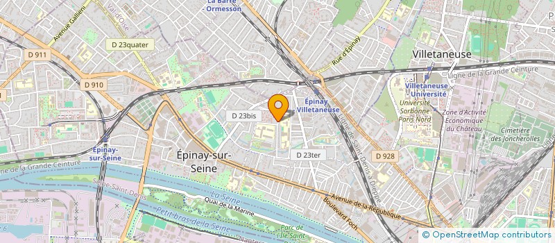 localisation de l'entreprise MONSIEUR ARMAND MARTY à EPINAY-SUR-SEINE