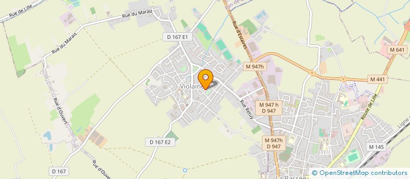 localisation de l'entreprise MONSIEUR ARMAND MOLLEDA  AUCHY-LES-MINES