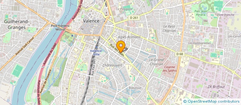 localisation de l'entreprise MONSIEUR ARMAND MONNET à VALENCE