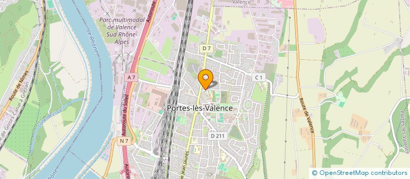 localisation de l'entreprise MONSIEUR ARMAND MORA à PORTES-LES-VALENCE