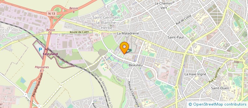 localisation de l'entreprise MONSIEUR ARMAND MORAND à CAEN