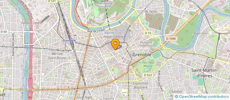 localisation de l'entreprise MONSIEUR ARMAND MOREL à GRENOBLE