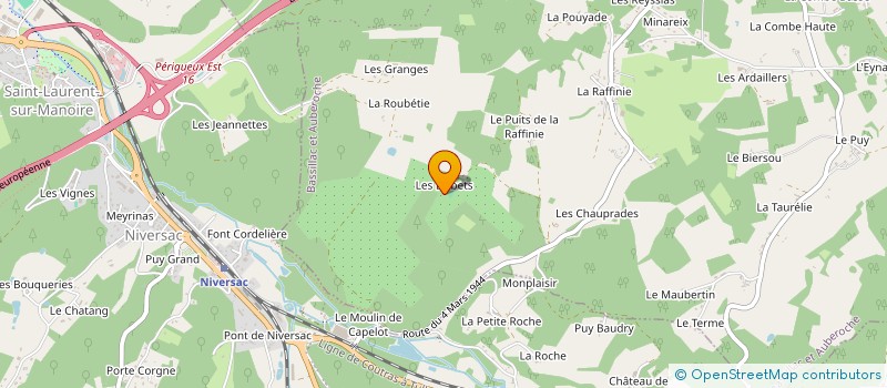 localisation de l'entreprise MONSIEUR ARMAND NABOULET  BASSILLAC ET AUBEROCHE