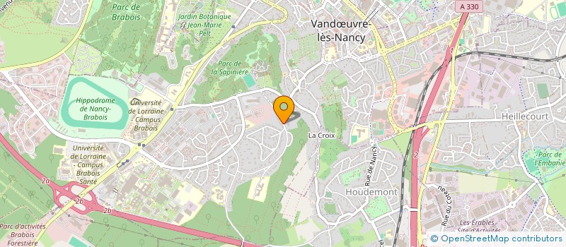 localisation de l'entreprise MONSIEUR ARMAND NEUHAUSER  VANDUVRE-LES-NANCY