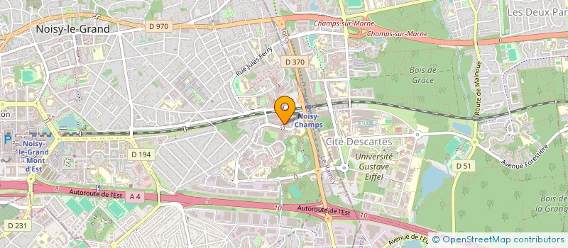 localisation de l'entreprise MONSIEUR ARMAND NJAPOU NGASSU  NOISY-LE-GRAND