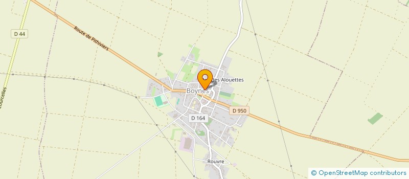 localisation de l'entreprise MONSIEUR ARMAND PASQUET à LE MALESHERBOIS