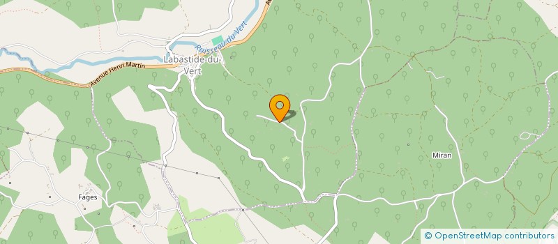 localisation de l'entreprise MONSIEUR ARMAND PASTOR  LABASTIDE-DU-VERT