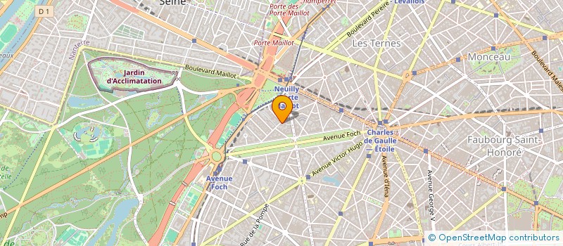 localisation de l'entreprise MONSIEUR ARMAND PATRIGOT à NEUILLY-SUR-SEINE
