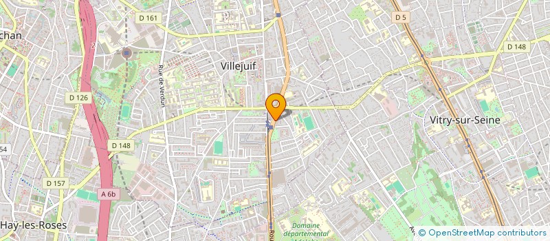 localisation de l'entreprise MONSIEUR ARMAND PATTE  VILLEJUIF