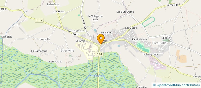 localisation de l'entreprise MONSIEUR ARMAND PERROTTE à PICAUVILLE