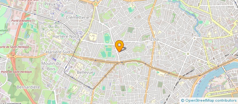 localisation de l'entreprise MONSIEUR ARMAND PETIT  NANTES