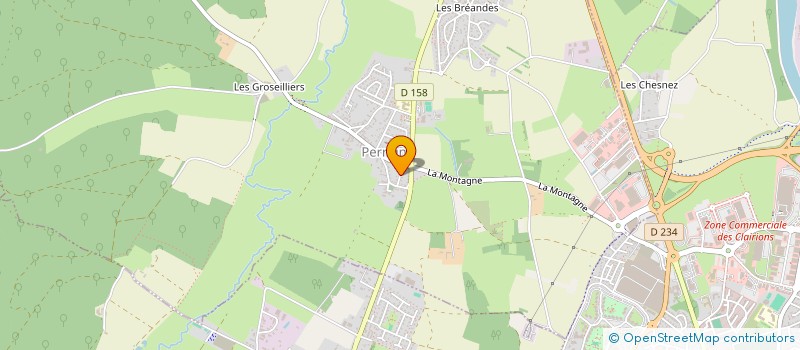 localisation de l'entreprise MONSIEUR ARMAND PLESSY  PERRIGNY