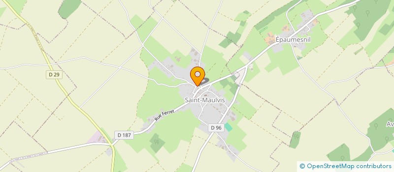 localisation de l'entreprise MONSIEUR ARMAND PRUVOT  GREBAULT-MESNIL