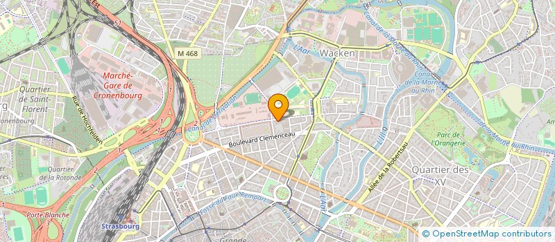localisation de l'entreprise MONSIEUR ARMAND REBOH à STRASBOURG