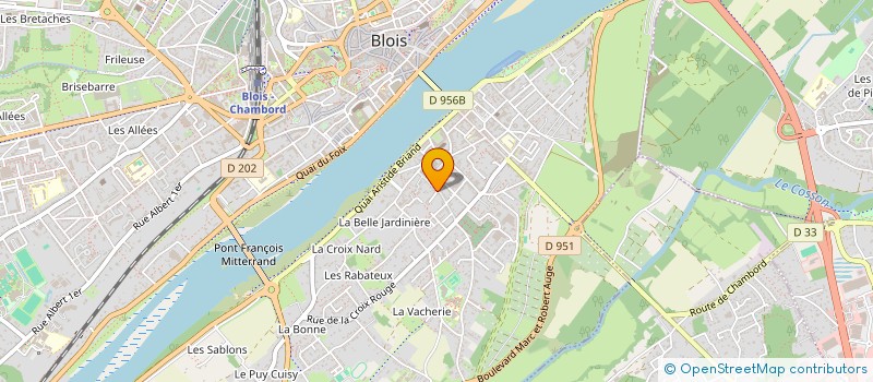 localisation de l'entreprise MONSIEUR ARMAND RESNEAU  BLOIS