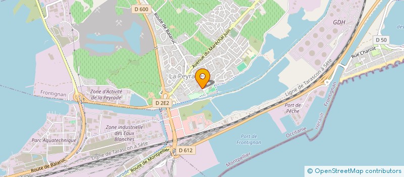 localisation de l'entreprise MONSIEUR ARMAND REYNES à FRONTIGNAN