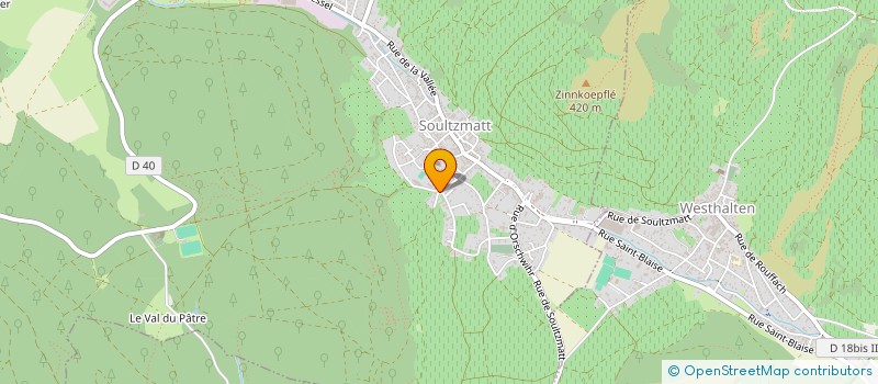 localisation de l'entreprise MONSIEUR ARMAND RICH  SOULTZMATT